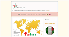 Desktop Screenshot of italienaren.com